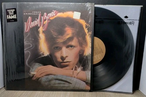 David Bowie Young Americans LP 1975 Vinyl APL1-0998 EX/Partial Shrink Record VTG