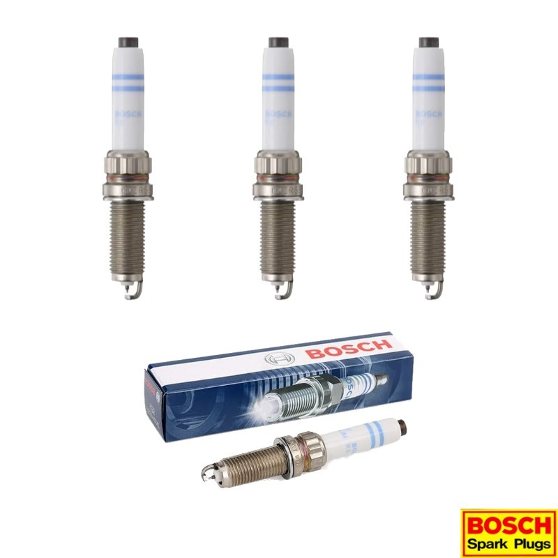 New Set of 3 BOSCH Double Platinum Spark Plug for Mini Cooper/Clubman/Countryman