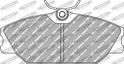 FERODO RACING Bremsbeläge Bremsklötze vorne für Renault Megane Scenic JA0/1_ 1.6