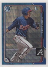 2015 Bowman Chrome Prospects Blue Wave Refractor Victor Reyes #BCP97 0b5