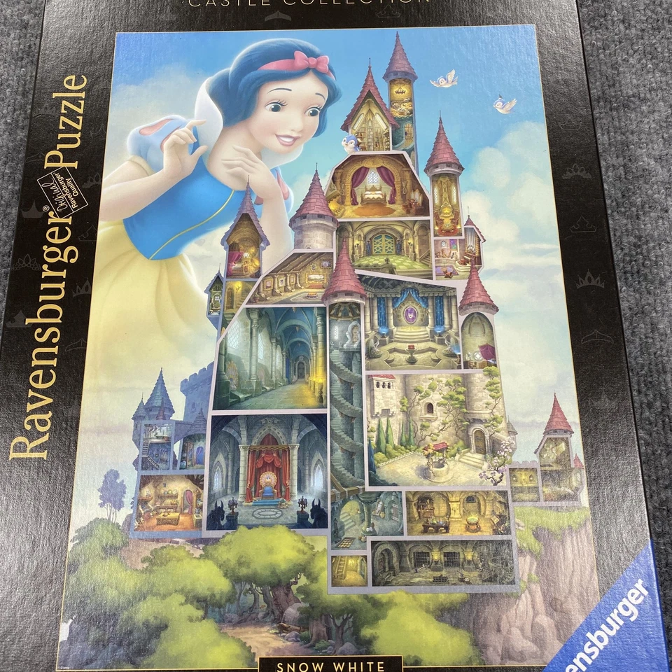 Rompecabezas Ravensburger Disney Colección Castillo Blancanieves 1000 Piezas 27x20 Foto 2 de 4
