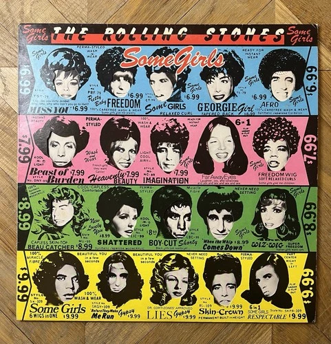 The Rolling Stones - Some Girls - 1978 Rolling Stones Records Vinyl LP Record