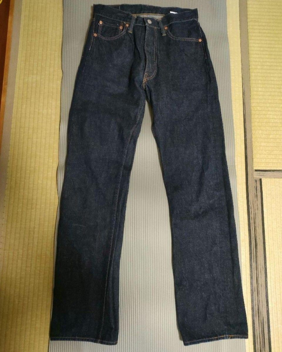 Sugar Cane 1955Z 14oz Denim Jeans Indigo Blue Heavyweight USED