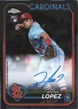 2024 Topps Chrome Update Baseball Rookie Autographs: Pick from List