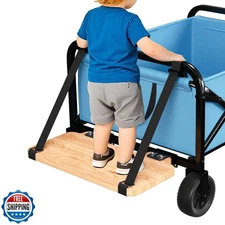 Stroller Wagon Standing Board - Stand Up Attachment with Slip-Resistant Surfa
