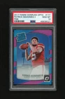 2017 Panini Donruss Optic PATRICK MAHOMES II #177 Pink Prizm Rookie Card PSA 10!