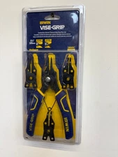 Irwin 2078900 Vice-Grip Combination Internal/External Snap Ring Pliers Set - NIB