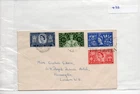 GB - First Day  Cover plain (A 433) - 1953 Coronation - pmk