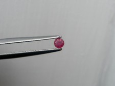 3mm Ruby Round Loose Faceted Natural Gem Top Quality