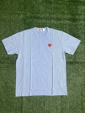 CDG Comme Des Garcons Play Pastelle Blue T-Shirt XL 