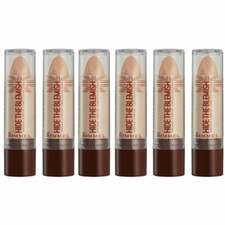 Pack of 6 New Rimmel Hide The Blemish Concealer w/clear cap Golden Beige