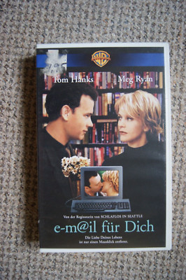 e-m@il für dich / e-Mail für dich - VHS-Kassette - FSK6 - Tom Hanks, Meg Ryan
