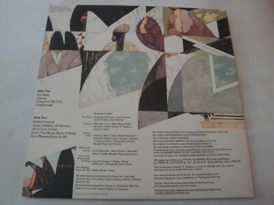 STEVIE WONDER INNERVISIONS Vinyl LP Album 1973 MOTOWN'S TAMLA