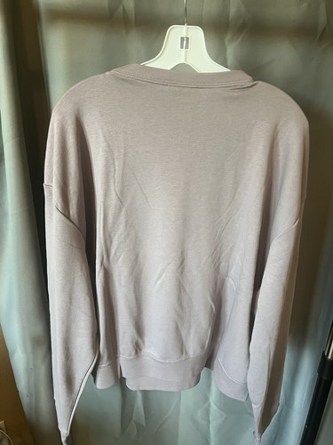 NIKE DAMEN PULLOVER SWEATSHIRT COLORBLOCK, SMOKE RAISIN, XL, NEU MIT ETIKETT. - Bild 7 von 11