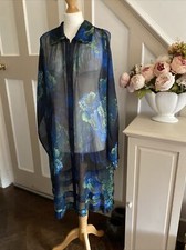 Long Length Occasion Jacket Elegant Black Stylish Plus Size Relaxed Up To 60”ch