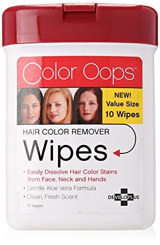 Color Oops Hair Color Remover Wipes, 10 Count - Picture 1 of 3