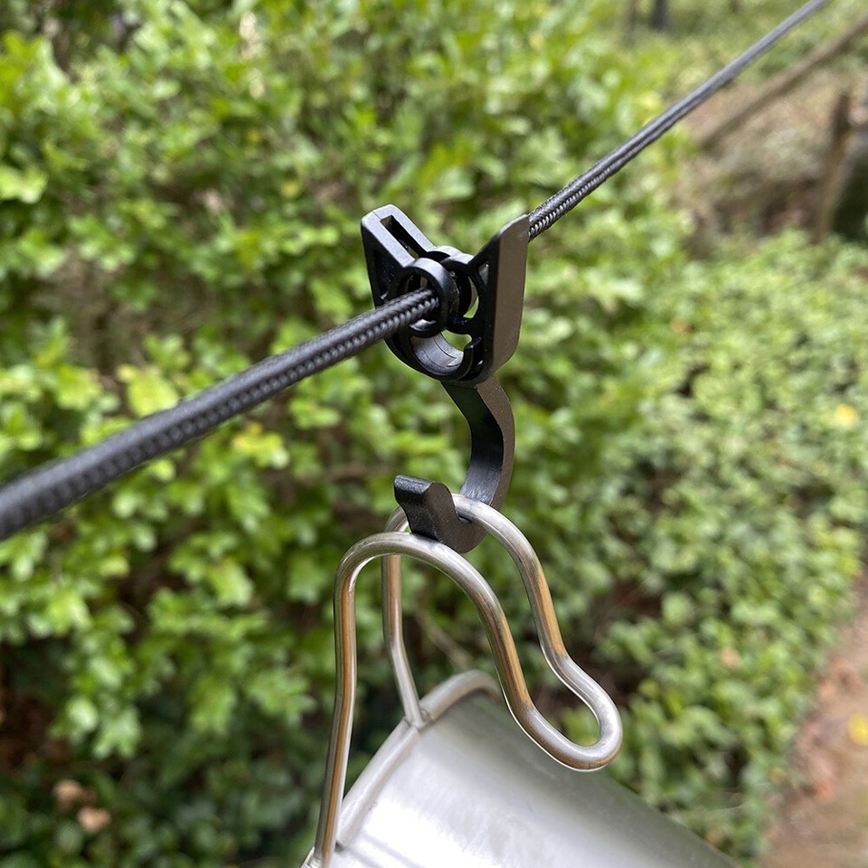 Hanging Rope Nonslip Outdoor Clothespins Portable Travel for Home