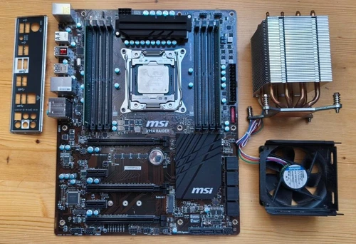 MSI X99A Raider LGA2011-3 Mainboard (8xDDR4 USB 3.1 SATA 3) Zub. #7011