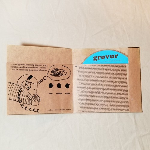 GROVUR A Method Or Comfortable Beginning CD Jason Mohr Juniper Tar Telectro Band - Picture 4 of 8