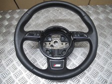 2013 AUDI Q3 S-LINE 8U MK1 5DRS ESTATE LEATHER STEERING WHEEL REF1277