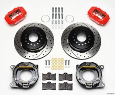 Wilwood Brakes Disc Brake Caliper Rotor Pad Kit 140-11828-dr