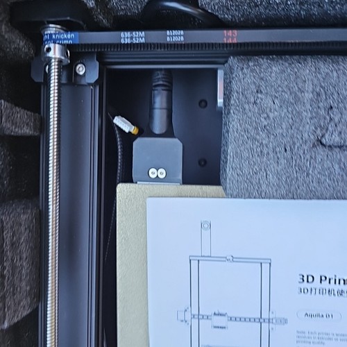 Voxelab Aquila D1 Linear Guides FDM 3D Printer Untested Original Box - Bild 4 von 16