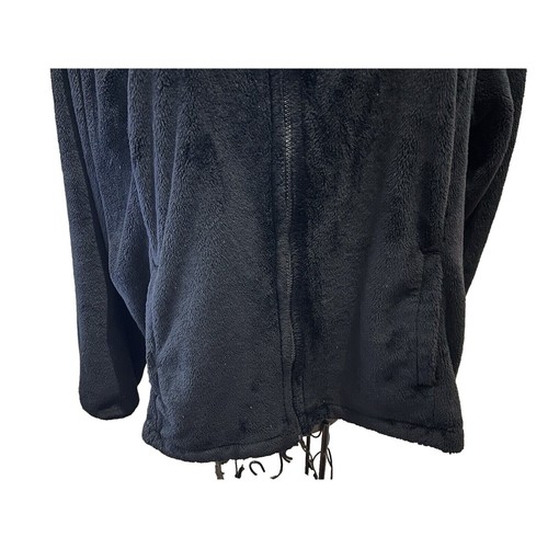 Women’s Made For Life Black Full Zipper Thick Velour Lightweight Short Jacket 3X - Picture 3 of 9