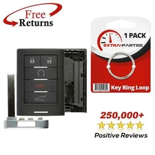 Remote Car Key 5btn Shell Case for 2013 2014 2015 Cadillac