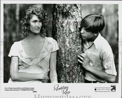 1991 Press Photo Laura Dern & Lukas Haas in "Rambling Rose ...