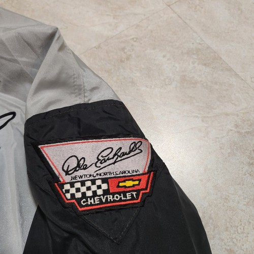 VTG 80s Dale Earnhardt Winston Cup Champion 1987 Mens L Large NASCAR Race Jacket - Picture 5 of 14