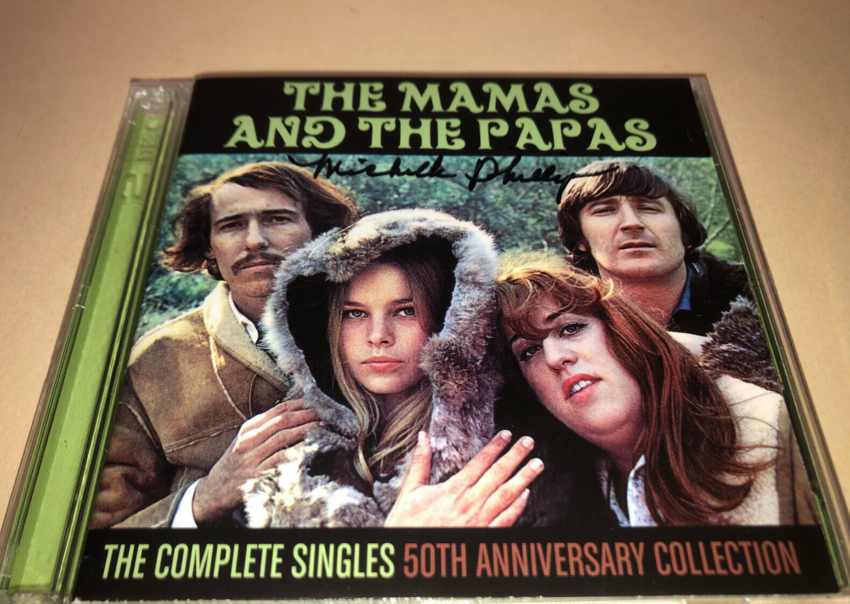 signed Michelle Phillips The Mamas And Papas CD Complete Singles