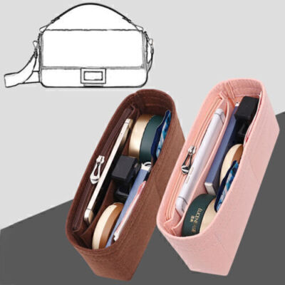 Felt Handbag Bag Organizer Insert Pocket Organizer Ladies Bag in Bag