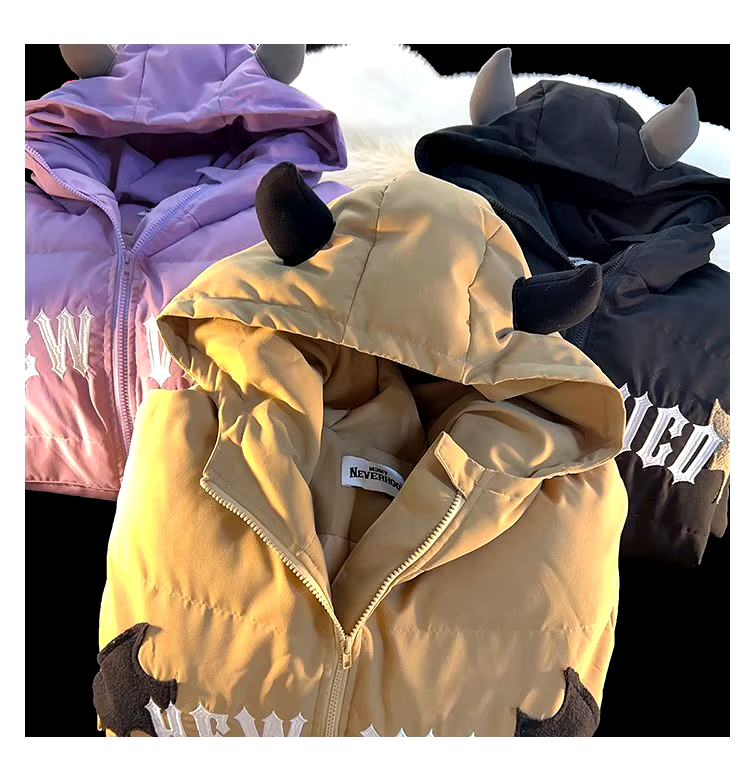 New Vigo Kawaii Jacket Ladies 3 COLOURS Devil Horns Goth Punk Emo