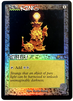 MTG Sol Ring RAINBOW FOIL Secret Lair Brain Dead 1664 NM | eBay