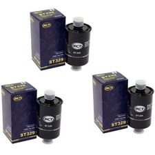 Filtro carburante 3 x SCT ST329 per Land Rover Mini 200 Chevy Daewoo Nexia Jaguar