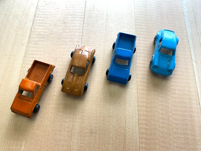 Vintage Old TOOTSIETOY Car Models Toy Die Cast SET OF FOUR Made In USA