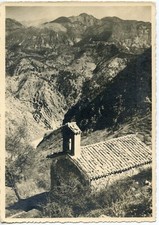POSTCARD PHOTO BARUZZI OSTAL / CPSM / LE VAR / CHAPEL IN THE MOUNTAINS