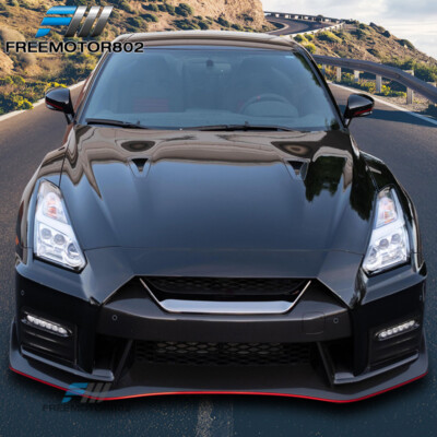 Fits 09-24 Nissan R35 GTR Facelift Style (17+) Hood Replacement