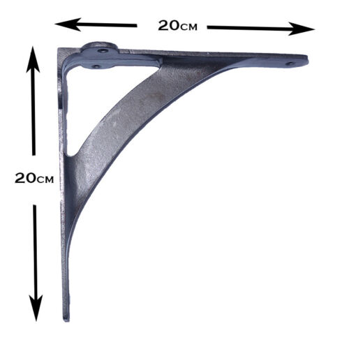 Cast Iron Wall Shelf Brackets Classic Victorian Design - Picture 35 of 45