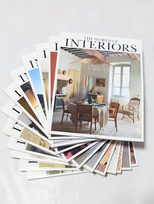 The World Of Interiors - Zeitschriftenpaket - 12er Set - von 2018
