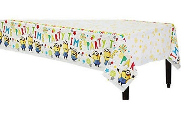 Tovaglia in carta 120x180 cm Minions