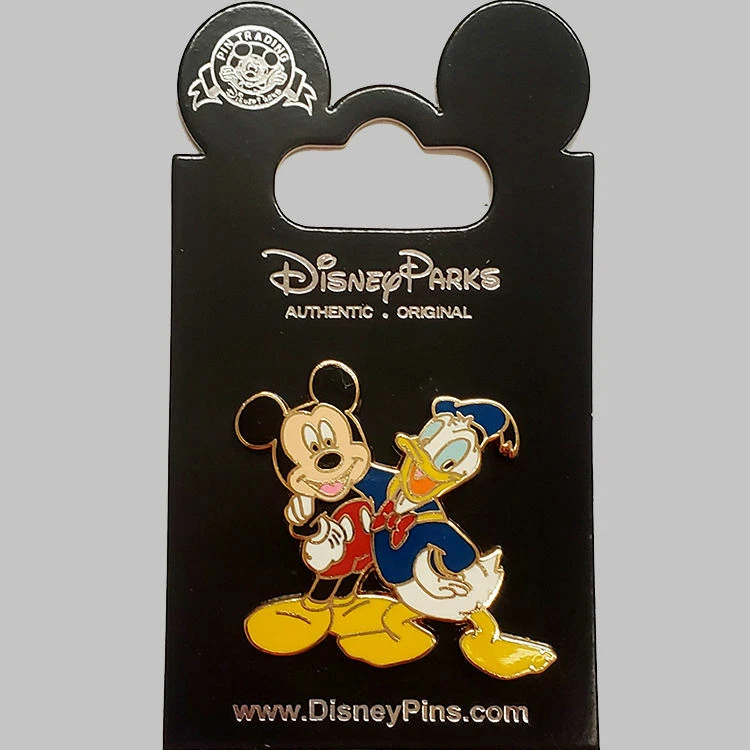 MICKEY MOUSE & DONALD DUCK - COLLECTIBLE PIN - BRAND NEW - DISNEY HP617