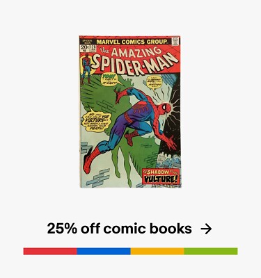 25% off comic books