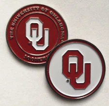 Oklahoma Sooners Golf Ball Marker New