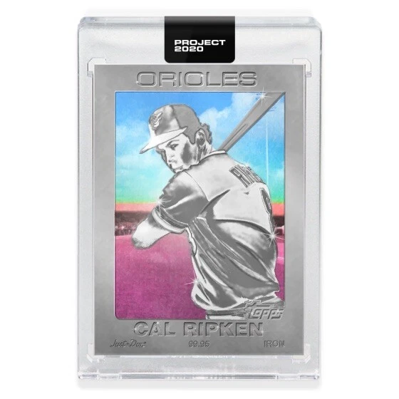 Topps PROJECT 2020 2 Card Bundle #91 Mariano Rivera & #92 Cal Ripken Jr - Image 3 of 4