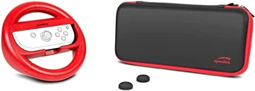 Speedlink Racing Starter-Kit Nintendo Switch Lenkrad + Joy-Con-Aufsätze + Tasche