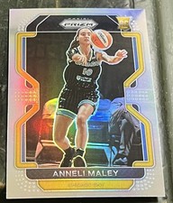 2022 Prizm WNBA Basketball Silver Prizm #74 Anneli Maley RC Chicago Sky Centered