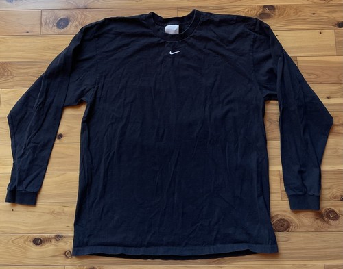 Nike Center Swoosh Middle Logo Black 