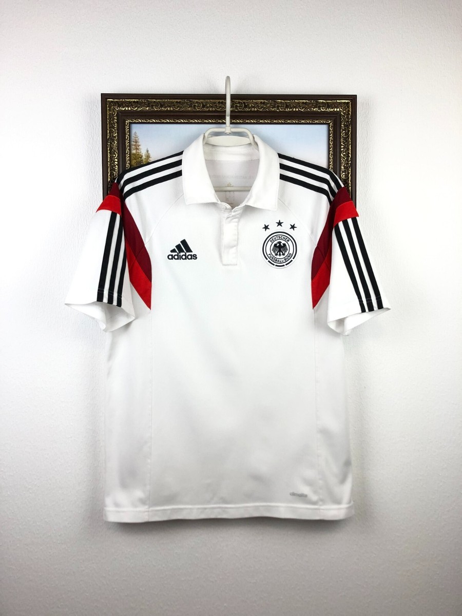 Germany サッカーシャツ ホワイト Lサイズ 新品 Adidas Germany White Football Shirt Soccer Jersey Mens Trikot