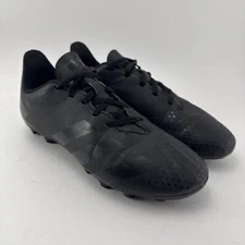 ADIDAS Predator 20.4 FxG US Size 5 Black on Black Soccer Futbol Cleats Boots